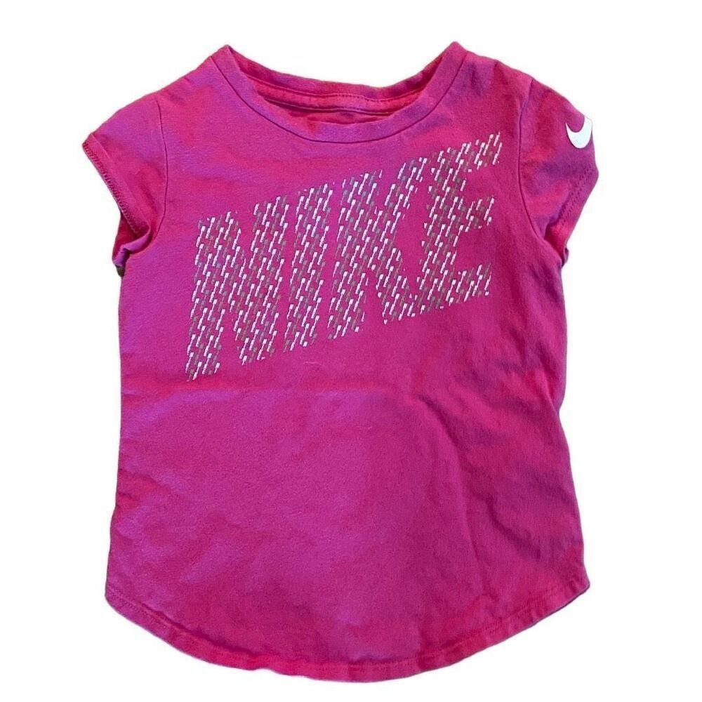 Nike Tee Bright Pink Short Sleeve Size 3T